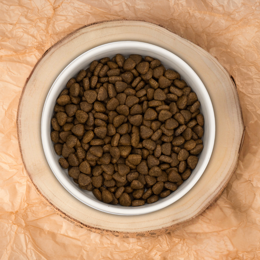 Pienso natural Grain Free Naturalmente feliz de Pavo de corral con perejil, papaya, calabacín y calabaza para perros mediano pequeño tamaño croqueta