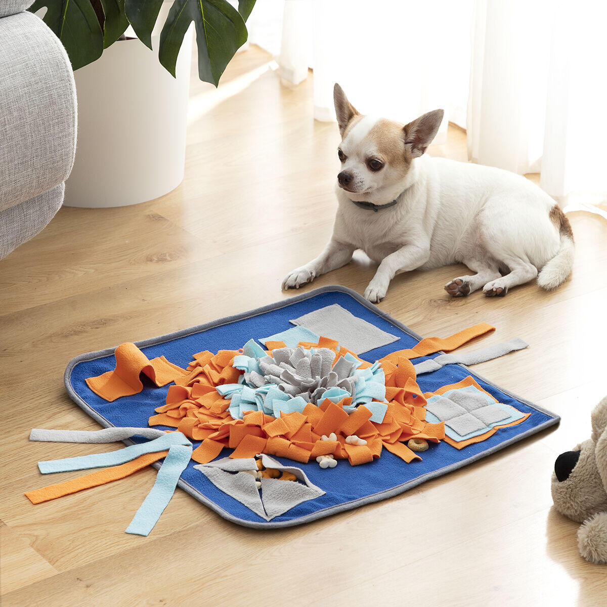 Alfombra Olfativa para Mascotas – Juego, Estimulación y Diversión en un Solo Lugar