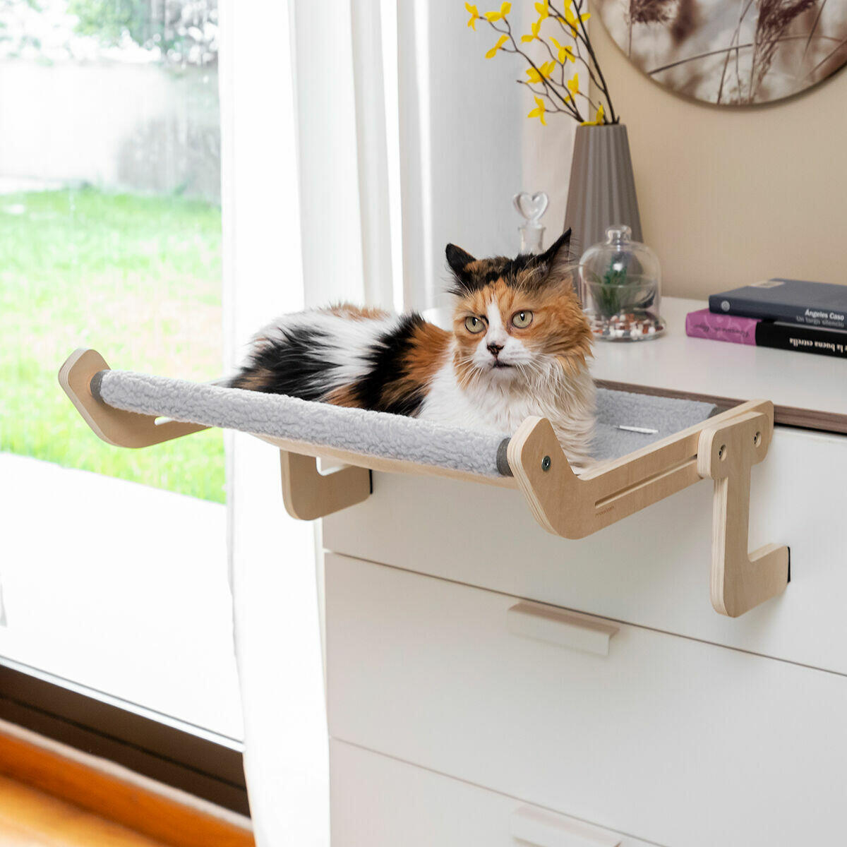 Hamaca Colgante para Gatos – El Trono Que Tu Gato Estaba Esperando
