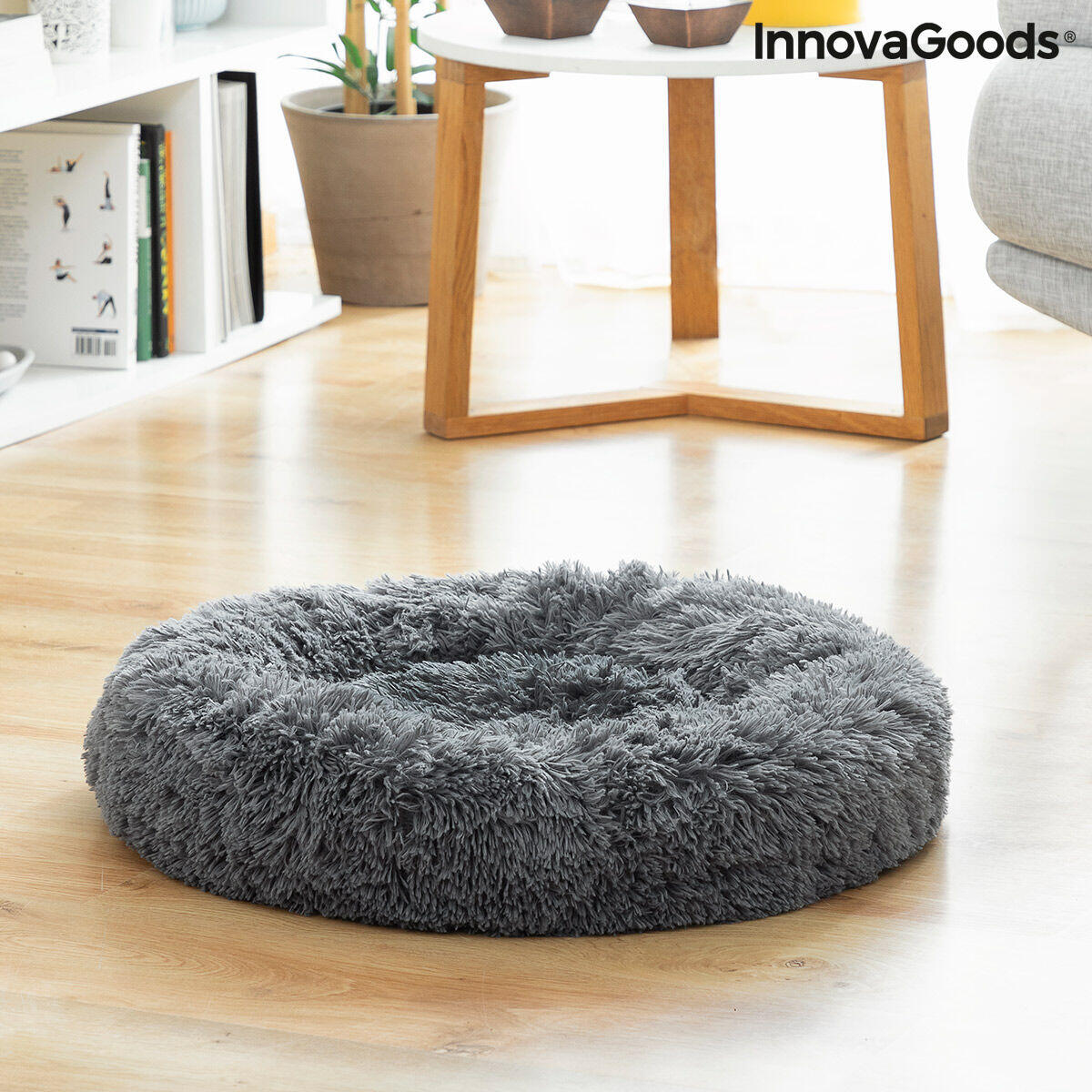 Cama Antiestrés para Mascotas (60 cm) – El Refugio Que Tu Peludo Necesita