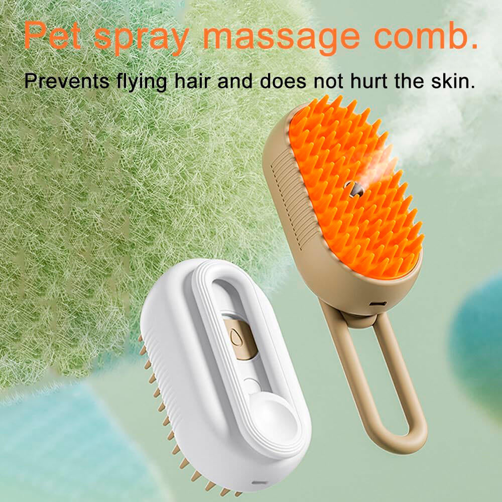 Cepillo a Vapor para Mascotas – El Spa en Casa para Tu Perro o Gato