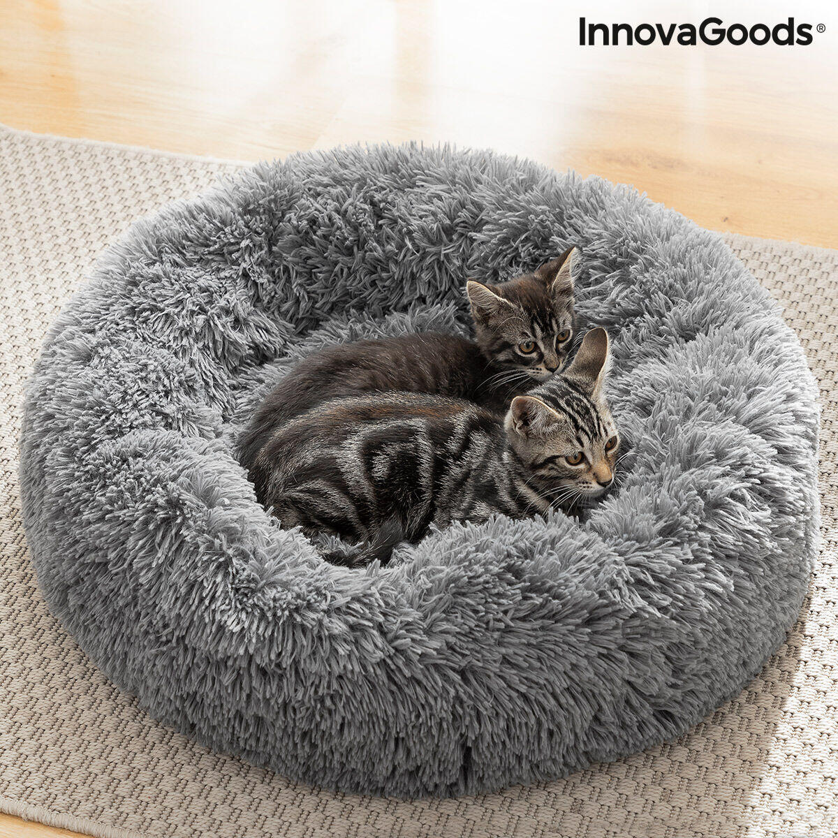 Cama Antiestrés para Mascotas (60 cm) – El Refugio Que Tu Peludo Necesita