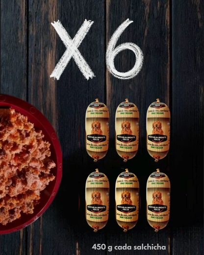 Menú x6 - Ternera fresca con verduras