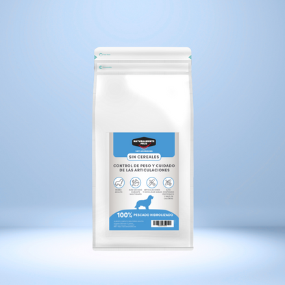 Pienso Natural para el cuidado de las articulaciones y control de peso perros todos los tamaños bolsa zip
