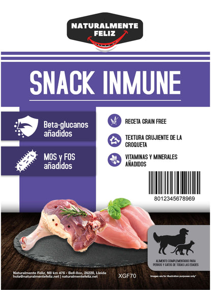 Inmune Snack+: El Bocado Funcional que Refuerza la Salud de tu Mascota