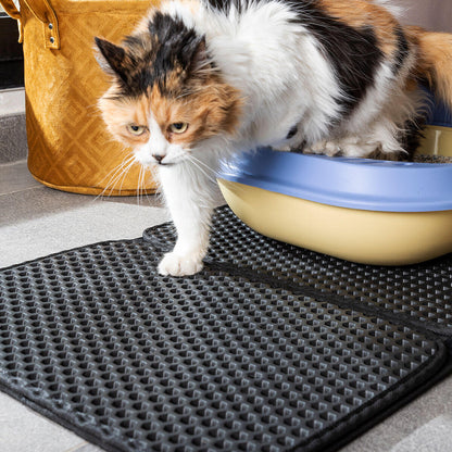 Alfombra para Arenero de Gatos – Adiós Arena por Toda la Casa